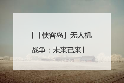「侠客岛」无人机战争：未来已来