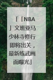 「NBA」文班亚马少林寺修行即将出关，最新练武画面曝光
