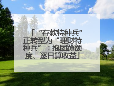 “存款特种兵”正转型为“理财特种兵”：抱团蹲额度、逐日算收益