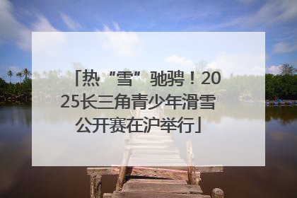 热“雪”驰骋！2025长三角青少年滑雪公开赛在沪举行
