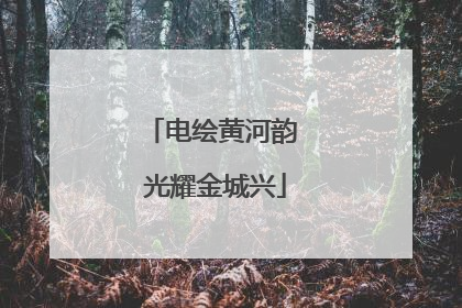 电绘黄河韵 光耀金城兴