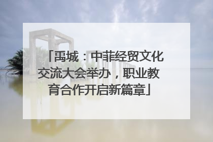 禹城：中菲经贸文化交流大会举办，职业教育合作开启新篇章