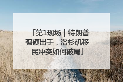 第1现场｜特朗普强硬出手，洛杉矶移民冲突如何破局