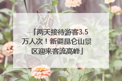 两天接待游客3.5万人次！新疆昆仑山景区迎来客流高峰