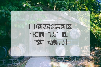 中新苏滁高新区：招商“质”胜 “链”动新局