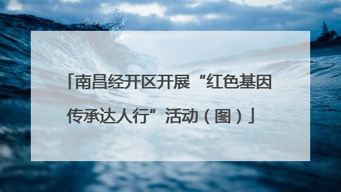 南昌经开区开展“红色基因传承达人行”活动（图）
