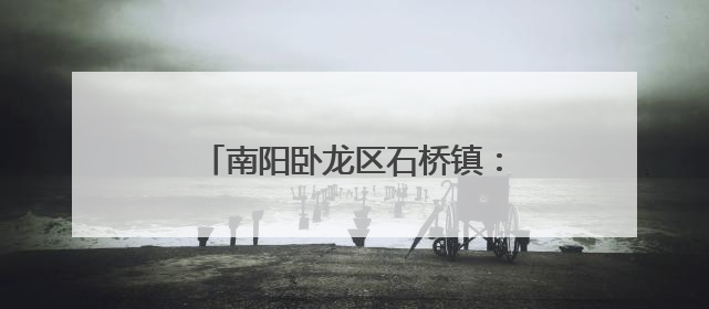 南阳卧龙区石桥镇：移风易俗破陋习 环境整治绘就乡村新图景