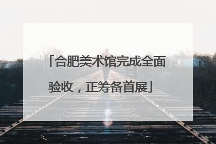 合肥美术馆完成全面验收，正筹备首展