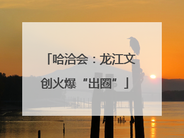 哈洽会：龙江文创火爆“出圈”