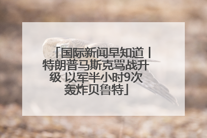 国际新闻早知道丨特朗普马斯克骂战升级 以军半小时9次轰炸贝鲁特