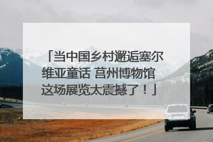当中国乡村邂逅塞尔维亚童话 莒州博物馆这场展览太震撼了！