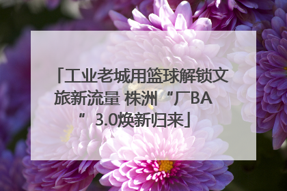 工业老城用篮球解锁文旅新流量 株洲“厂BA”3.0焕新归来