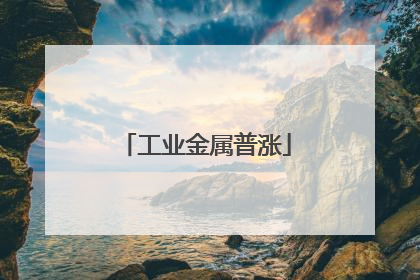 工业金属普涨
