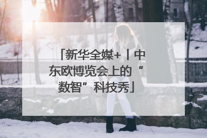 新华全媒+丨中东欧博览会上的“数智”科技秀
