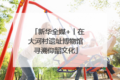新华全媒+丨在大河村遗址博物馆寻溯仰韶文化
