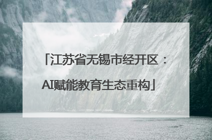 江苏省无锡市经开区：AI赋能教育生态重构