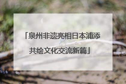 泉州非遗亮相日本浦添 共绘文化交流新篇