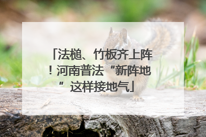 法槌、竹板齐上阵！河南普法“新阵地”这样接地气