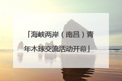 海峡两岸（南昌）青年木球交流活动开幕