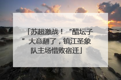 苏超激战！“醋坛子”大意翻了，镇江圣象队主场惜败宿迁