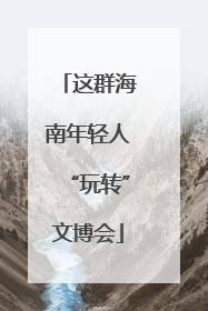 这群海南年轻人“玩转”文博会