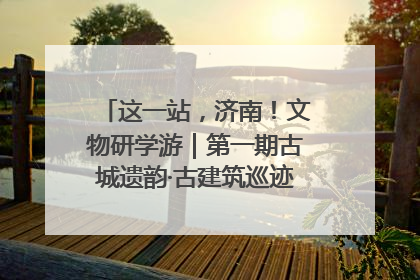 这一站，济南！文物研学游｜第一期古城遗韵·古建筑巡迹之旅圆满结束