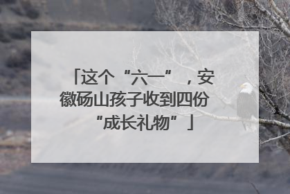 这个“六一”，安徽砀山孩子收到四份“成长礼物”