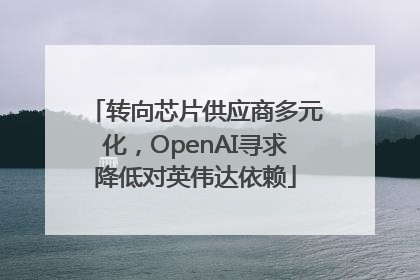 转向芯片供应商多元化，OpenAI寻求降低对英伟达依赖