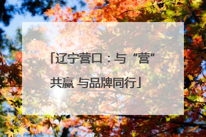 辽宁营口：与“营”共赢 与品牌同行