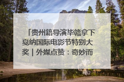 贵州籍导演毕赣拿下戛纳国际电影节特别大奖｜外媒点赞：奇妙而广阔的纯粹电影梦
