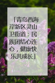 青岛西海岸新区灵山卫街道：民族团结心连心，健康快乐共成长