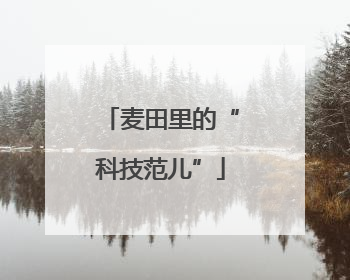 麦田里的“科技范儿”