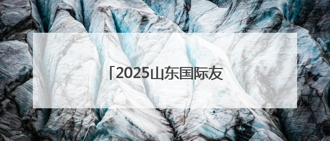 2025山东国际友城合作交流周启动
