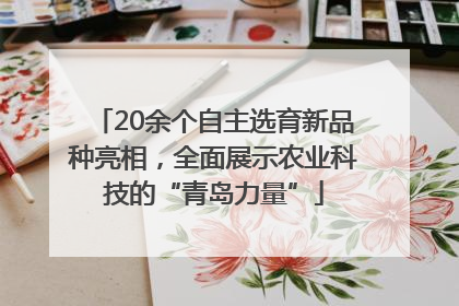 20余个自主选育新品种亮相，全面展示农业科技的“青岛力量”